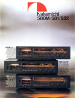 Nakamichi 580-M-Brochure